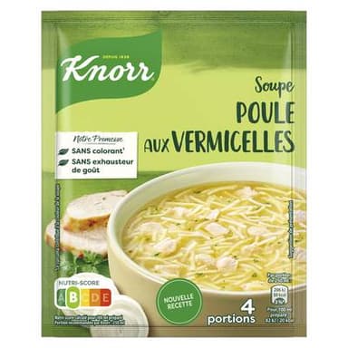 Knorr Soupe Poule Vermicelles Désydratée, 57g