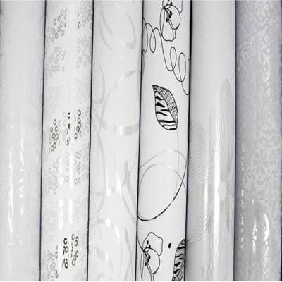 Clairefontaine Un rouleau de papier cadeau Premium blanc, Dimensions  0,7 x 2 m