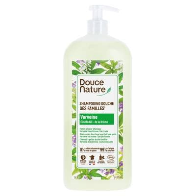Douce Nature Shampooing Douche Provence Verveine de l'Ardèche, 1L
