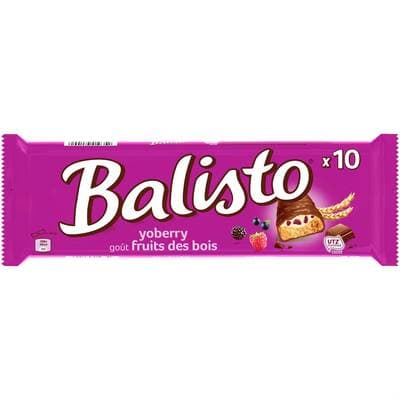 Balisto Fruits des bois, 10 barres - 185g