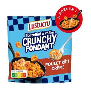 Lustucru Tortellini poulet rôti et crème à poêler, 280g