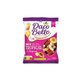 Daco Bello Fruits secs Mix tropical l'original, 450g