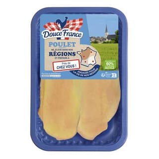 Douce France Filets de Poulet Jaune, 2x150g
