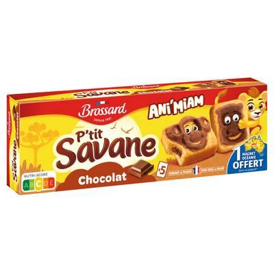 Savane - P'tit Savane rigolo Chocolat x5