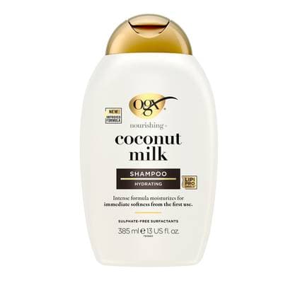 OGX Shampooing nourrissant au lait de coco sans sulfate, 385ml