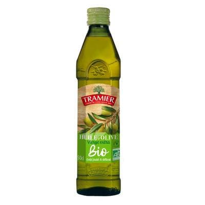 Tramier Huile d'olive vierge extra fruité et délicat bio, 50cl