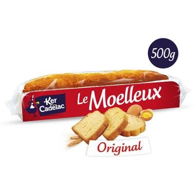 Ker Cadélac Gâteau Moelleux Original, 500g
