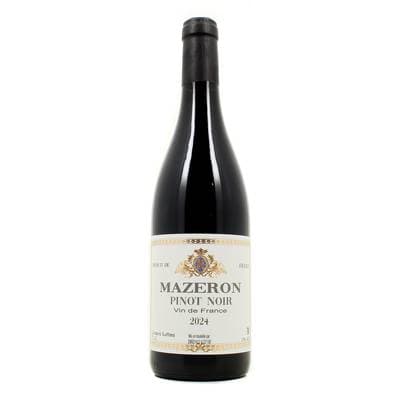 Vin De France rouge Mazeron Pinot noir, 75cl