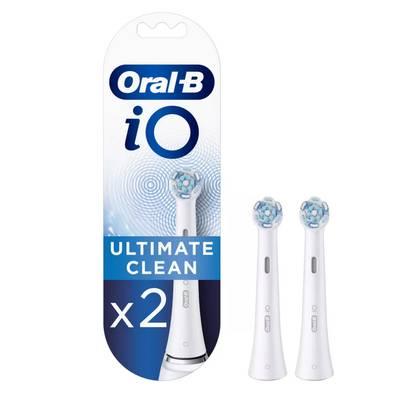 Oral B - 2 Brossettes dentaire iO ultimate Clean White