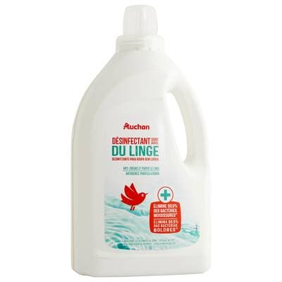 Auchan Désinfectant du linge sans javel anti-odeurs, 1,5L