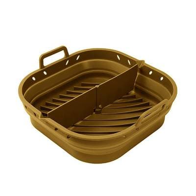 Point virgule Moule airfryer pliable en silicone Cumin, 20x20x9 cm