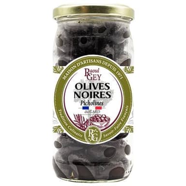 Raoul Gey Olives Noires Picholines du Gard, 190g