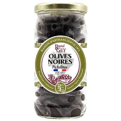Raoul Gey Olives Noires Picholines du Gard, 190g
