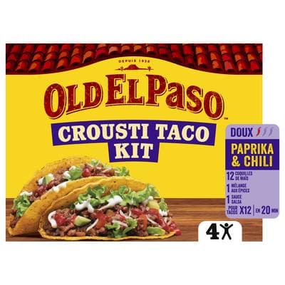 Old el Paso Kit Tacos Crousti 287g, 287g