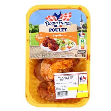 Douce France Cuisses de Poulet Paprika, 500g