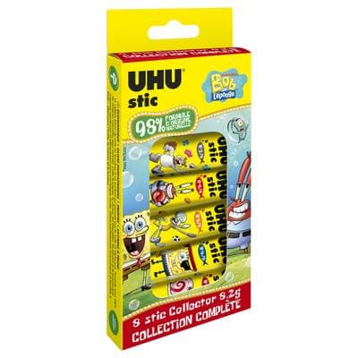 Uhu 8 bâtons de colle blanche, 8 x 8,2g