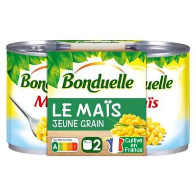 Bonduelle Maïs jeunes grains, 2x140g