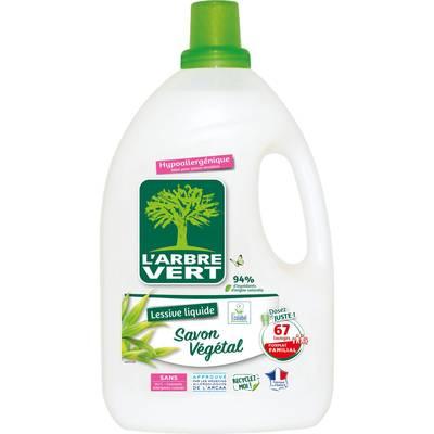 L'arbre Vert - Lessive hypoallergénique au savon végétal
