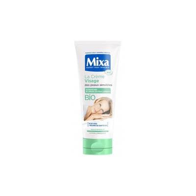 Mixa Crème Visage des Peaux Sensibles Bio, 100ml