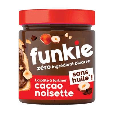 Funkie Pâte à Tartiner Cacao Noisettes Bio, 200g