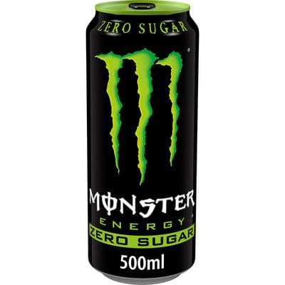 Monster Boisson Énergisante Zéro Sucres, 50cl