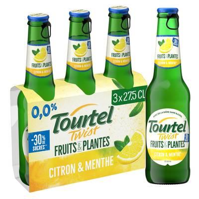 Tourtel - Twist citron & menthe 0.0%