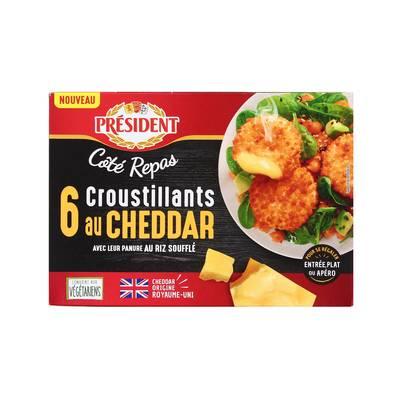 Président - Croustillants au cheddar côté repas 