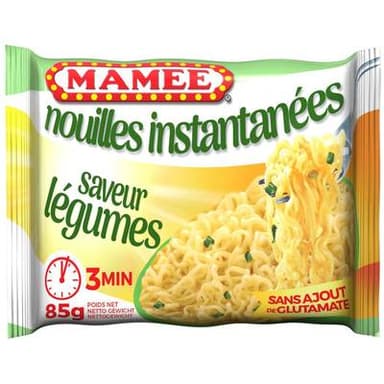 Mamee Nouilles instantanées saveur légumes en sachet, 85g