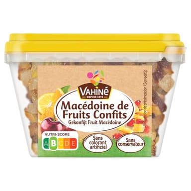 Vahine Macédoine de fruits confits, 150g