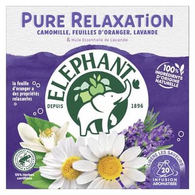 Elephant Infusion Pure Relaxation, 20 sachets