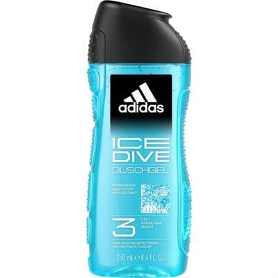 Adidas Gel Douche Ice Dive 3 en 1, 250ml