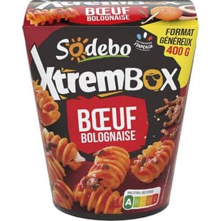 Sodebo Xtrem Box Boeuf Bolognaise, 400g