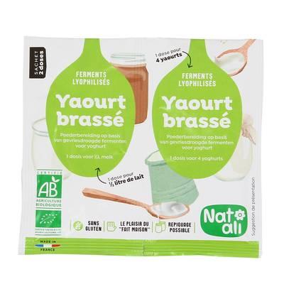 NatAli - Ferments pour yaourts brassés bio
