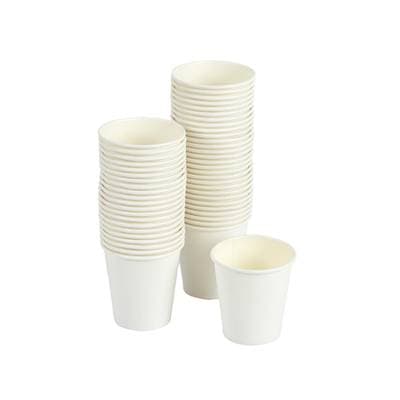 Homea Gobelet carton 20cl blanc, 50 gobelets