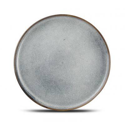ONA - Assiette plate bleu Duna