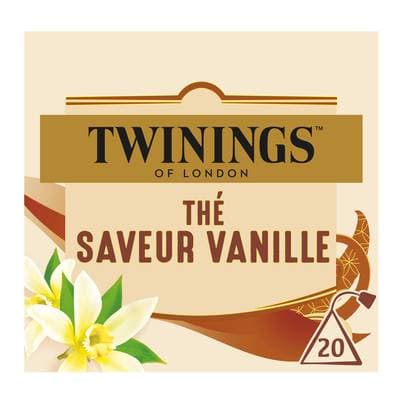 Twinings Thé Vanille, 20 sachets