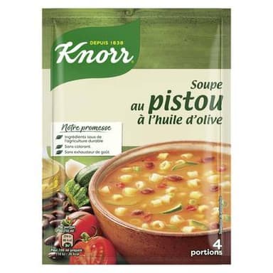 Knorr Soupe au Pistou à l'huile d'olive déshydratée, 80g