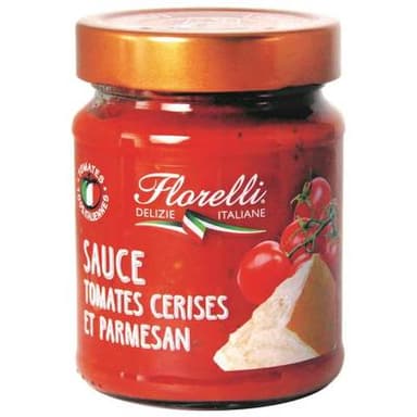 Florelli Sauce aux Tomates Cerise et Parmesan, 250g