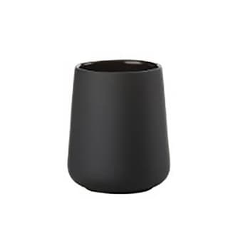 Zone Denmark Gobelet pour brosse à dents Nova One Noir, 1 gobelet