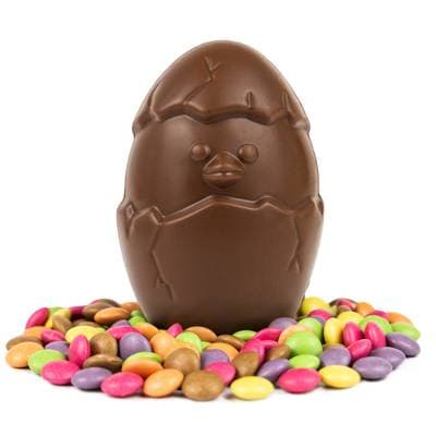 Chocolaterie Monbana Poussin Oeuf chocolat lait, 65g