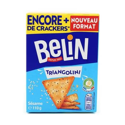 Belin Crackers Triangolini sésame, 110g