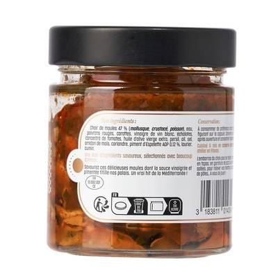 3183811014354 - Marius, L'Épicerie Inspirée - Moules à l'Escabèche et au Piment d'Espelette AOP