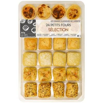 Mix Buffet Petits Fours Sélection, 24 pièces - 365g