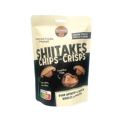 Borde Chips de shiitakes Saveur Truffe, 50g