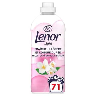 Lenor Adoucissant liquide light 0% fleur de jasmin, 1,491L