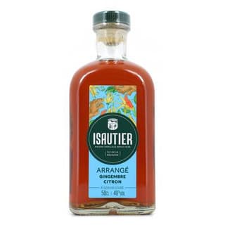 Isautier Rhum arrangé gingembre-citron, 50cl