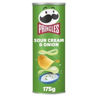 Pringles Chips Tuiles Crème et Oignon, 175g