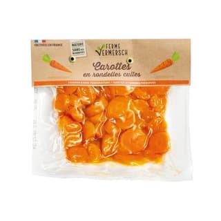 Ferme Vermersch Carottes en Rondelles Cuites, 280g