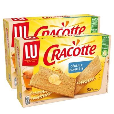 Lu Cracotte Céréales complètes, Lot de 2x250g