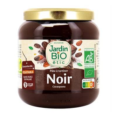Jardin Bio Etic Pâte à tartiner Noir Bio, 350g